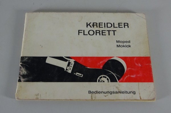 Betriebsanleitung / Handbuch Kreidler Florett 2 PS Moped/Mokick von ca. 1961/62