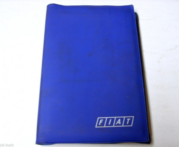 Betriebsanleitung Bordmappe mit Händlerverzeichnis Fiat Punto St. 1997