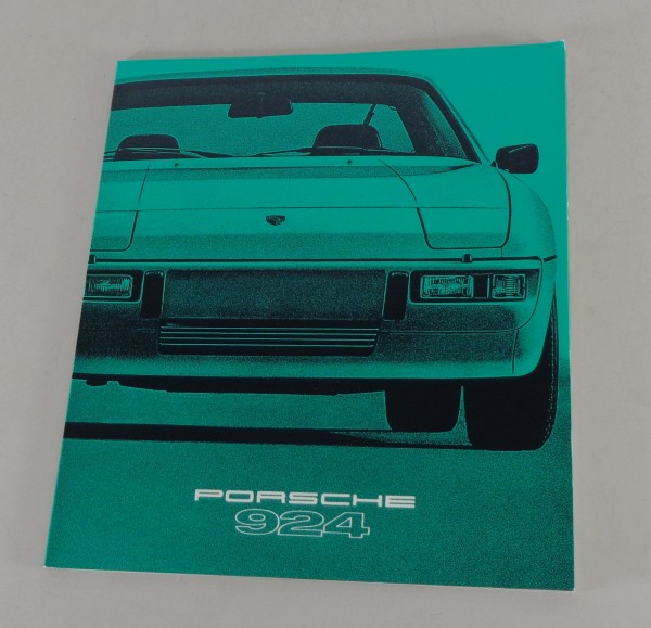 Prospekt Porsche 924 Modelljahr 1979