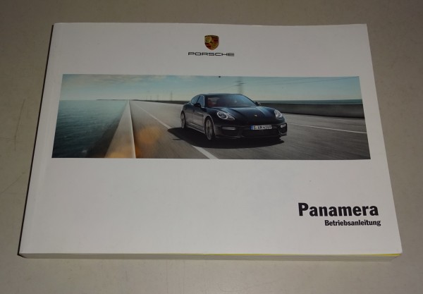 Betriebsanleitung / Handbuch Porsche Panamera Typ 970 Stand 08/2014