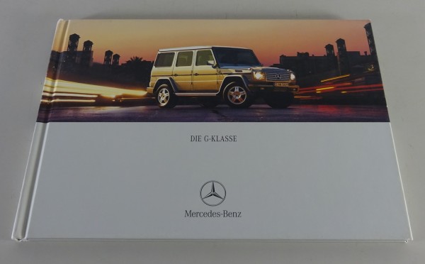 Prospekt Mercedes-Benz G-Klasse W 463 Geländewagen 400 CDI / 320 / 500 v. 2000