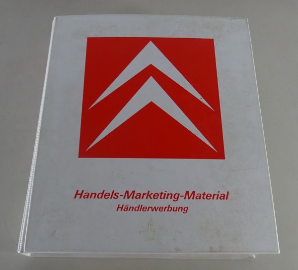 Handbuch Anzeigenbausteine Citroen Anzeigen-Vorlagen für Printmedien ' 1988-1991