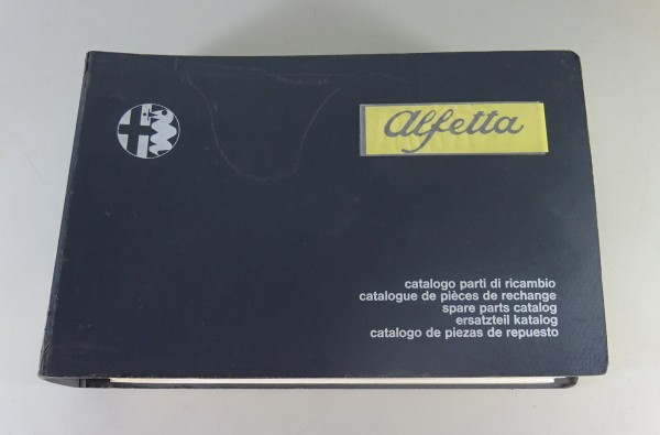 Teilekatalog / Parts list Alfa Romeo Alfetta Stand 04/1972