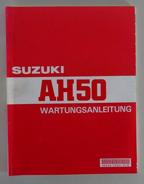 Werkstatthandbuch Suzuki Motorrad Roller AH 50 / AH50 / AH50P Stand 02/1997