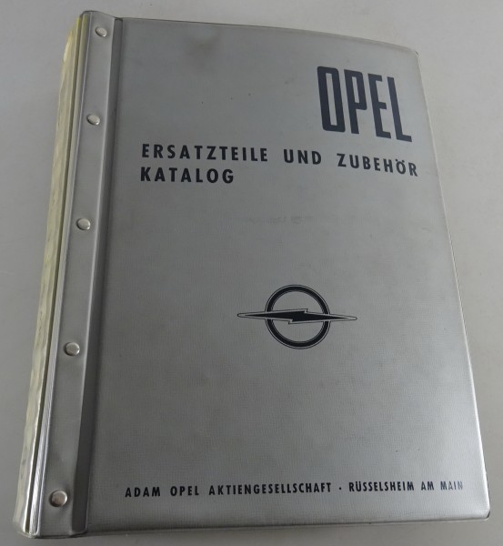 Catalogue de pièces / Catalogo de piezas Opel Olympia A + GT 1100 / 1900 | 1968