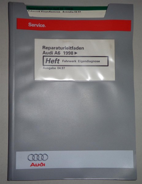 Werkstatthandbuch Audi A6 C5 4B Fahrwerk, Eigendiagnose ab 1998