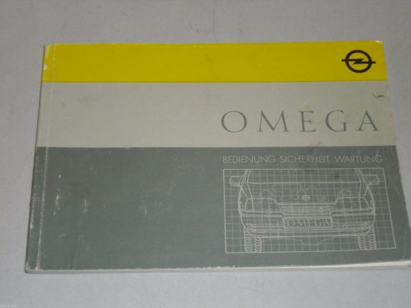 Betriebsanleitung Handbuch Opel Omega A, Stand 10/1987