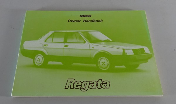 Owner´s Manual / Handbook Fiat Regata Stand 01/1984