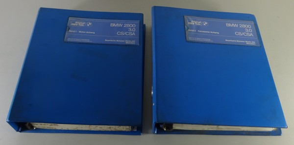 Teilekatalog BMW E9 2800 + 3.0 CS, CSA, CSi, CSL Baujahre 1968-1975 Stand 1973