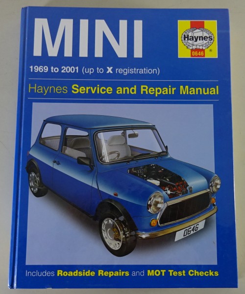 Reparaturanleitung Haynes Mini Clubman / Cooper | S Mk III / etc. 1969-2001