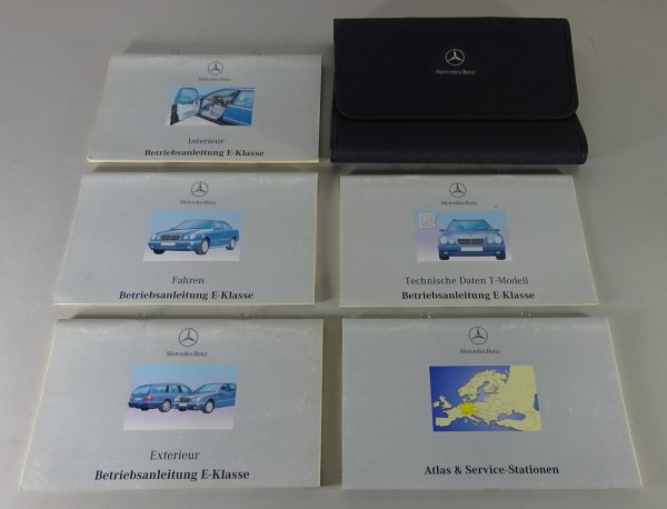 Bordmappe + Betriebsanleitung Mercedes E-Klasse W210 T-Modell E 200... 02/1997