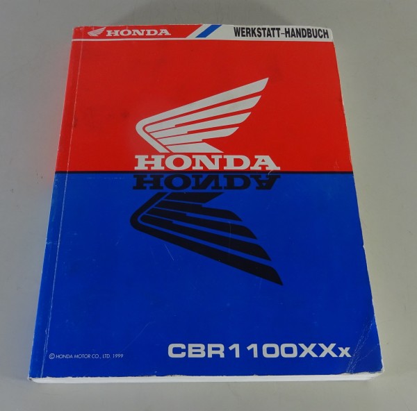 Werkstatthandbuch Honda CBR 1100 XX Super Blackbird SC35 Stand 1999