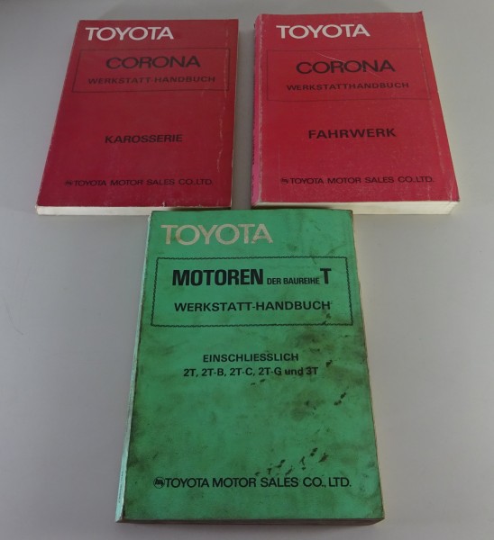 Werkstatthandbuch Toyota Corona RT130, 132, 134 Karosserie / Fahrwerk von 1979