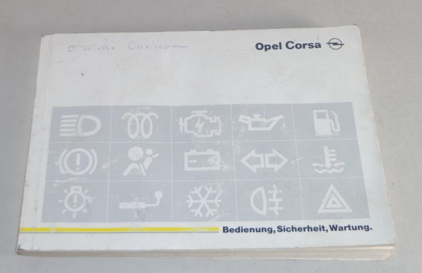 Betriebsanleitung / Handbuch Opel Corsa B von 10/1994