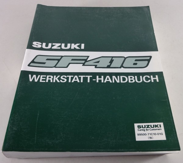 Werkstatthandbuch / Reparaturleitfaden Suzuki Swift SF416 von 06/1993