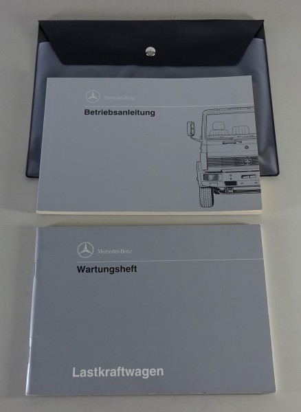 Bordmappe + Betriebsanleitung Mercedes-Benz LKW LK 709 - 1524 Stand 03/1993