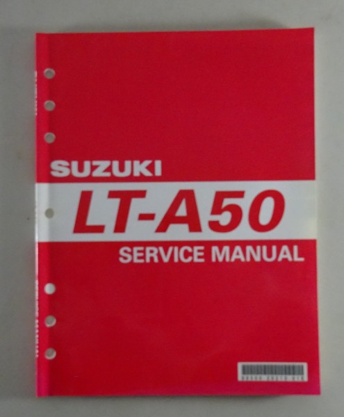 Workshop Manual / Service Manual Suzuki LT - A 50 Quad Stand 03/2001