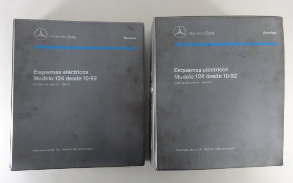 Manual de taller / Esquemas eléctricos Mercedes W124 + Cabrio & Coupe desde 1992