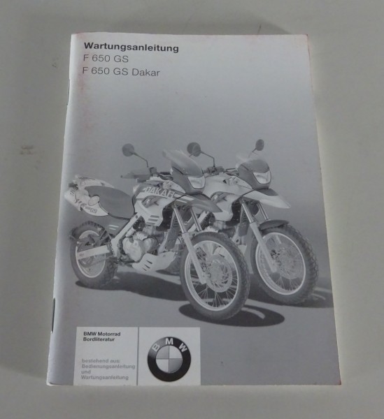 Betriebsanleitung / Handbuch BMW F 650 GS / F 650 GS Dakar Stand 05/2004