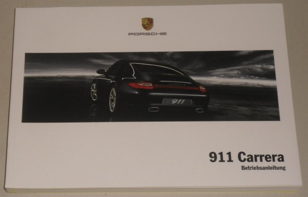 Betriebsanleitung / Owner´s Manual Porsche 911 Carrera Typ 997, Stand 05/2008
