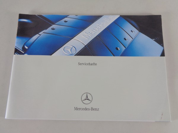 Scheckheft Mercedes Benz R171 SLK 200 Kompressor & 350 von 05/2003 Dänisch
