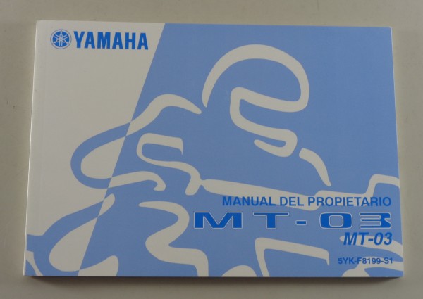 Manual del Propietario Yamaha MT-03 from 2006