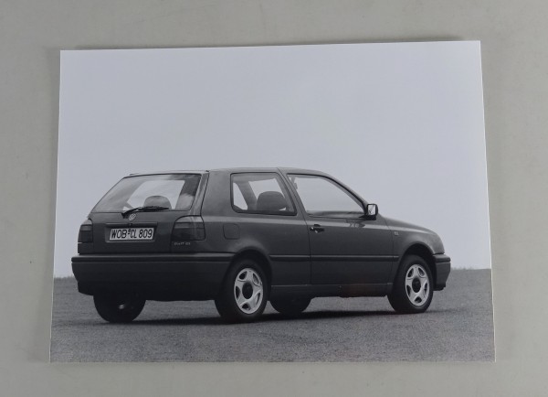Pressefoto VW Golf 3 / III - Queransicht von 08/1991