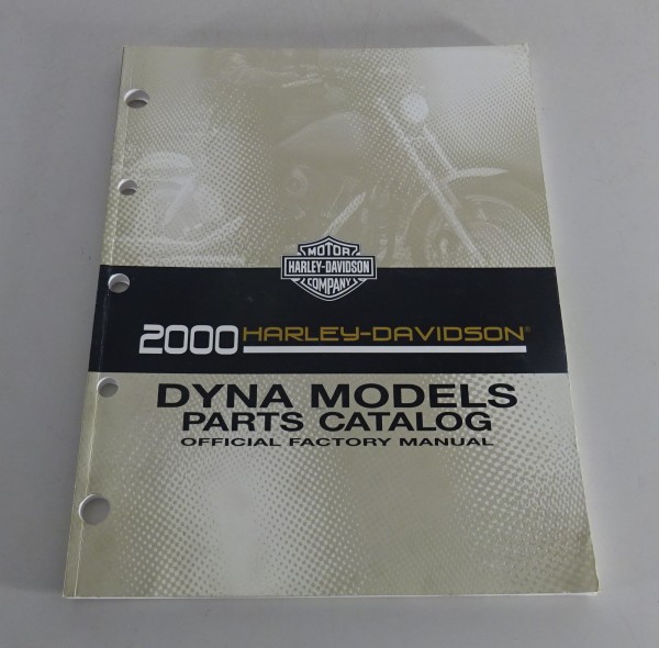 Parts catalog / Spare parts list Harley Davidson Dyna Models 2000 from 07/1999