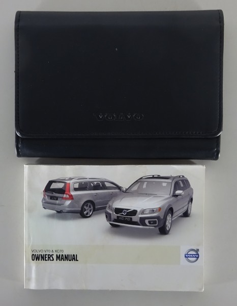 Owner's Manual / Handbook + Wallet Volvo XC 70 + V70 Typ B from 2007