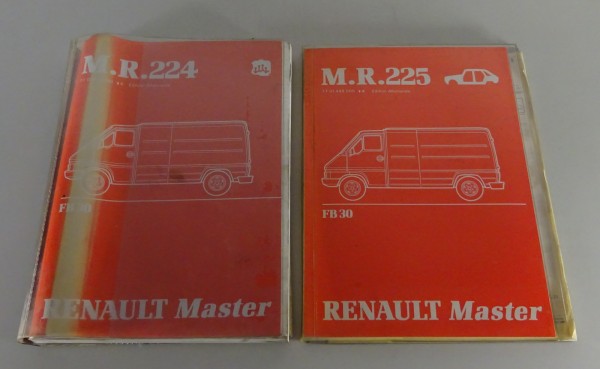 Werkstatthandbuch Renault Master I Typ FB30 Technik Karosserie Stand 1980-1981