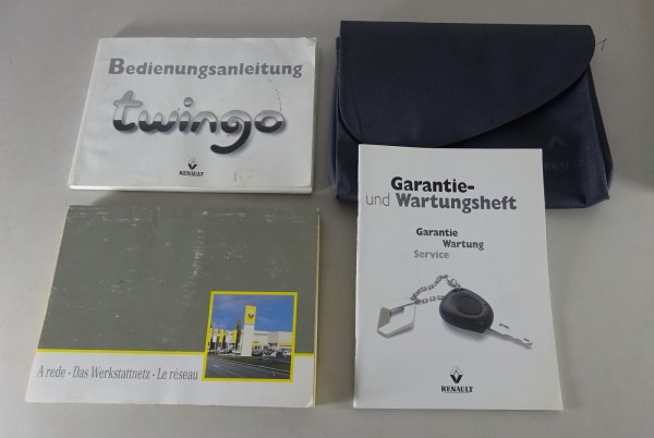 Bordmappe + Betriebsanleitung / Handbuch Renault Twingo von 03/1998