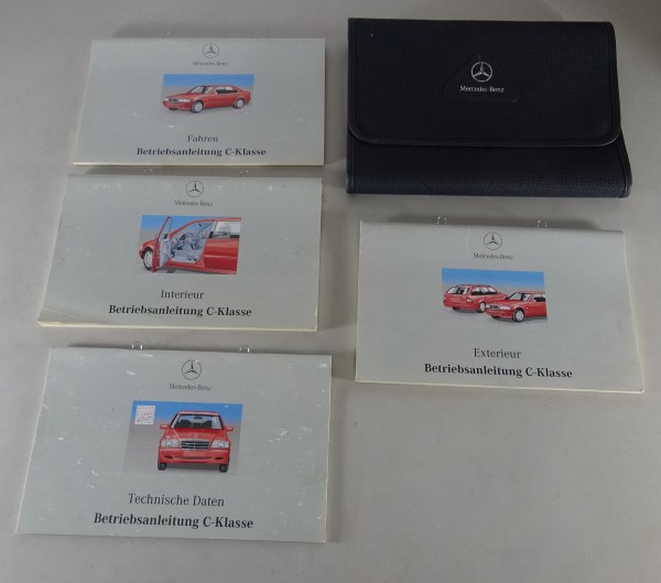 Bordmappe + Betriebsanleitung Mercedes-Benz C-Klasse W202 Stand 06/1998