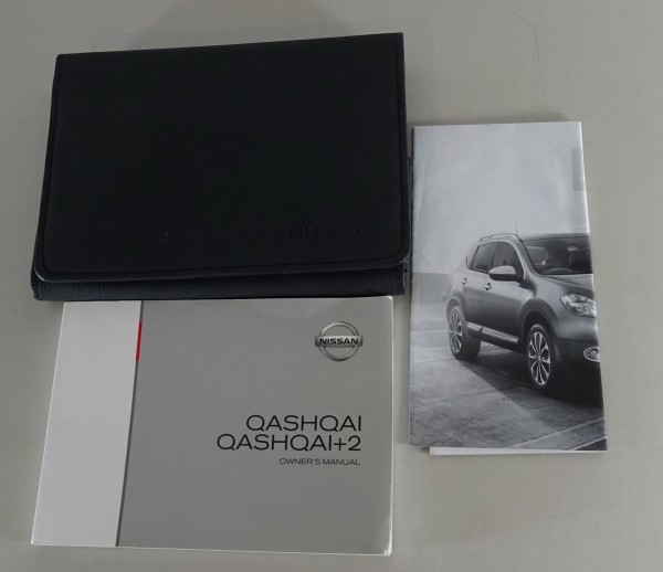 Owner's Manual + Wallet Nissan Qashqai / Qashqai +2 Type J10 from 08/2008