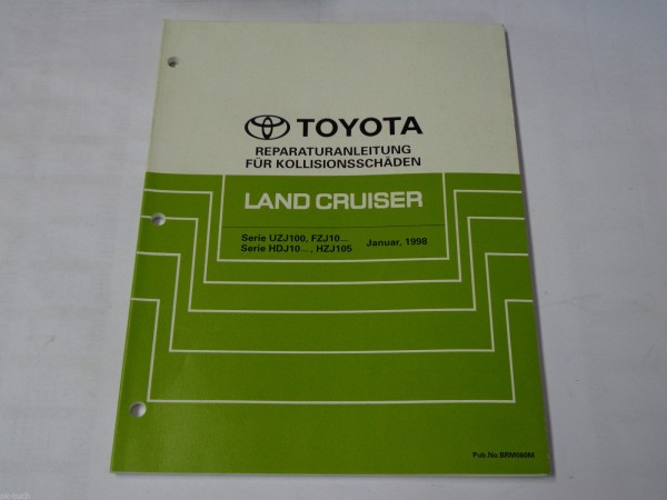 Werkstatthandbuch Karosserie Toyota Land Cruiser, Stand 01/1998