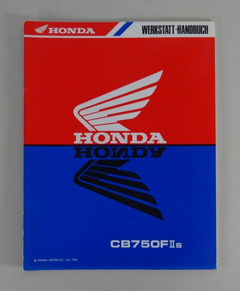 Werkstatthandbuch Nachtrag Honda CB 750 F II S Stand 1994