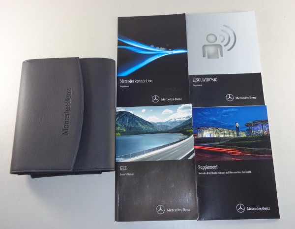 Owner's Manual + Wallet Mercedes Benz GLE W166 320 / 400 / 500 etc. from 2015