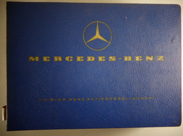 Teilekatalog Ersatzteilliste Mercedes Benz Ponton 180 b / c / Db / Dc von 3/1964