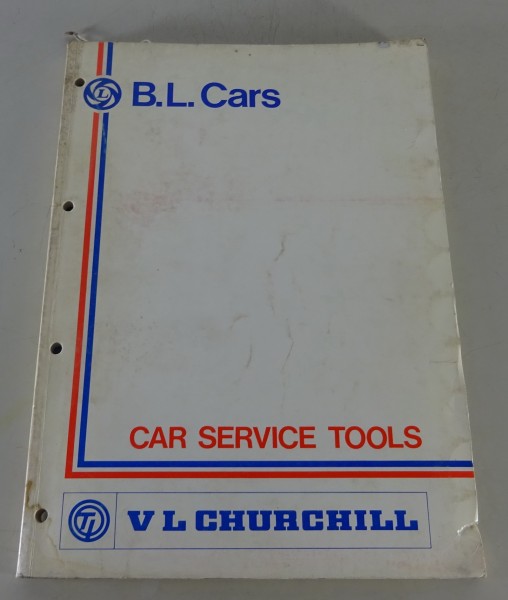 Spezialwerkzeug Katalog British Leyland Jaguar, Triumph, Land Rover, etc. 7/1978