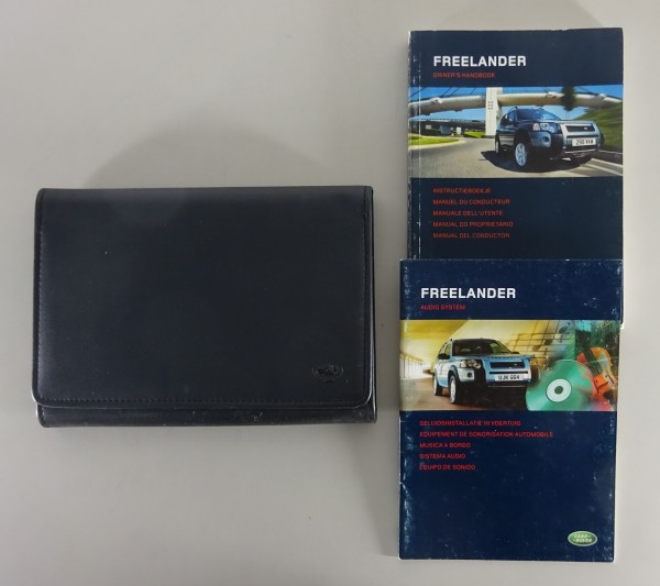 Owner's Manual + Wallet Land Rover Freelander Typ LN from 2004