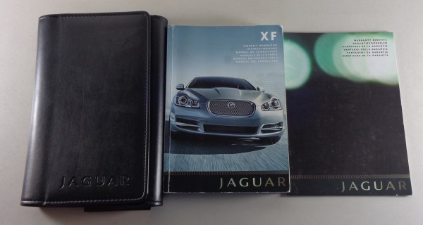 Owner's manual + wallet Jaguar XF Typ X250 von 2007