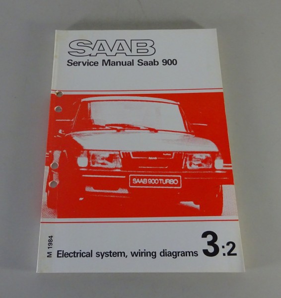 Workshop Manual Saab 900 Electrical system & Wiring diagrams Model-Year 1984