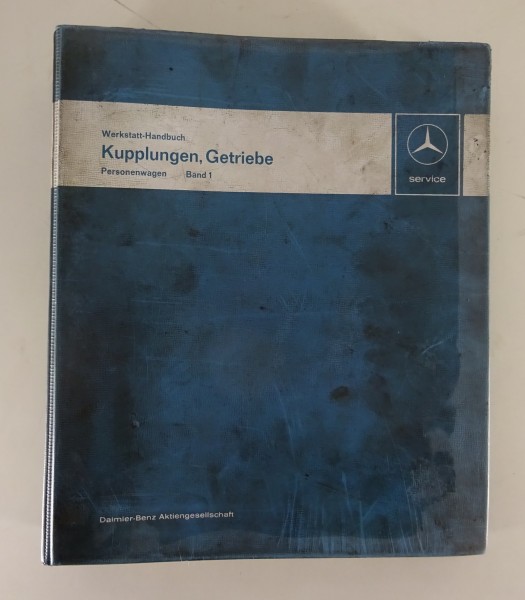 Werkstatthandbuch Mercedes Benz R107 W115 W115 /8 W116 Kupplung Getriebe ab 1971