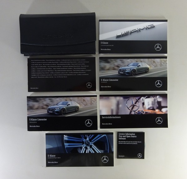 Bordmappe + Betriebsanleitung Mercedes-Benz E-Klasse W214 E 53 AMG Stand 01/2024