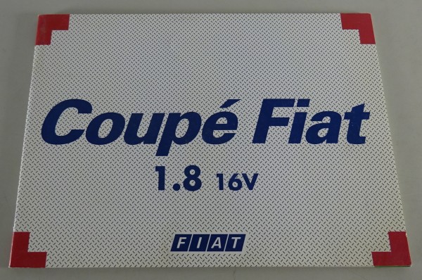 Betriebsanleitung Ergänzung Fiat Coupé 1.8 16V Stand 02/1996