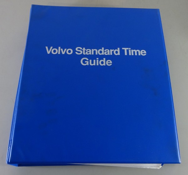 Richtzeitenkatalog / Standart Times Guide Volvo 200, 700, 800, 900 Stand 1995