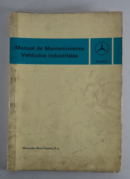 Manual de Mantenimiento Mercedes-Benz Vehículos industriales MB100 L407D 04/1984