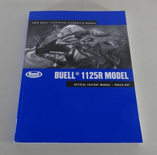 Diagnostic manual / workshop manual Buell 1125R Model 2008 from 04/2008