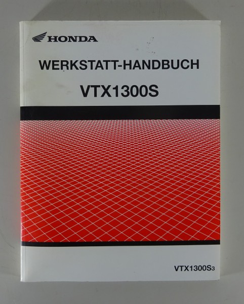 Werkstatthandbuch / Honda VTX 1300 S Stand 05/2002