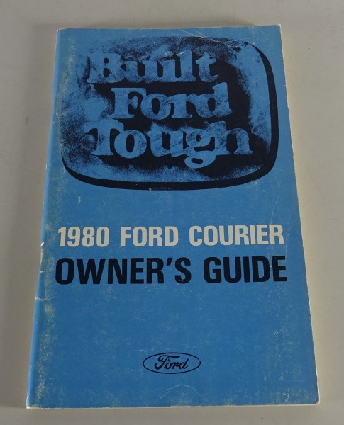 Owner´s Manual / Handbook Ford Courier Stand 1980