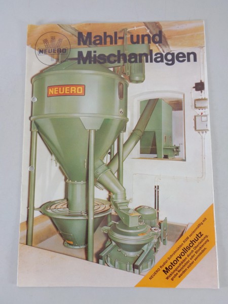 Prospekt / Katalog Neuero Mahl- und Mischanlagen Produktprogramm